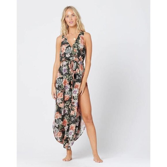L*SPACE Kenzie Cover Up in Forget Me Not Floral Size Medium - Picture 10 of 12